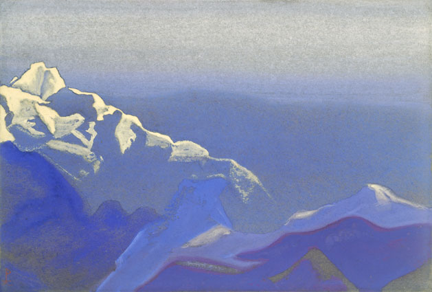 Н.К. Рерих. Гималаи [Вечерние снега]. 1943