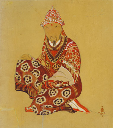 С.Н. Рерих. Китаец. Эскиз костюма. 1924
