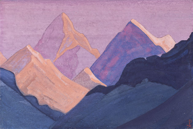 Н.К. Рерих. Гималаи [Огненные вершины]. 1938