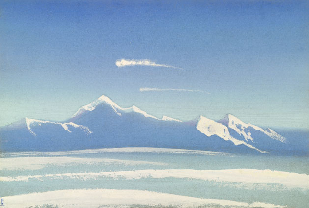 Н.К. Рерих. Тибет [Поднебесные вершины]. 1942