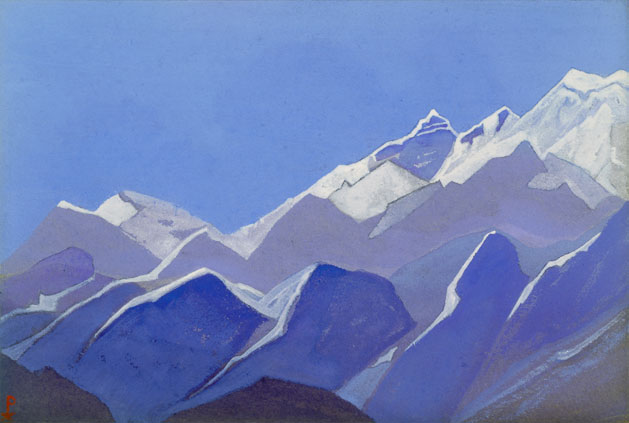Н.К. Рерих. Гималаи [Восхождение]. 1935–1936