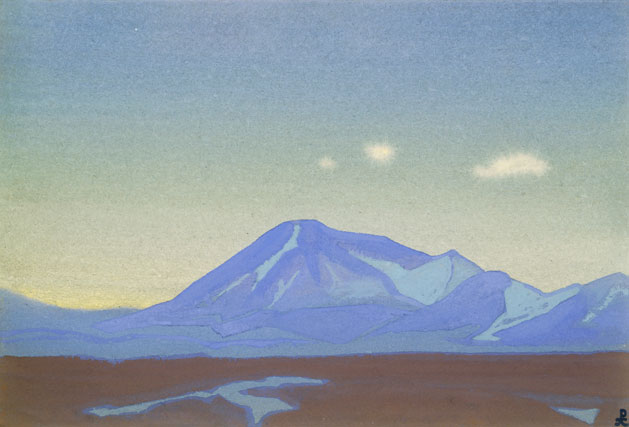 Н.К. Рерих. Чантанг [Три белых облачка]. 1937