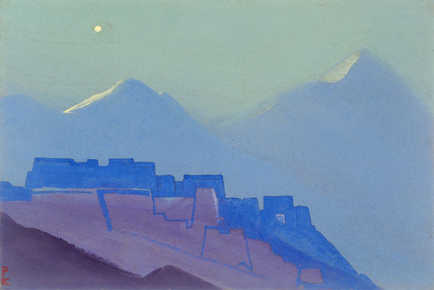 Н.К. Рерих. Тибет [Лунный свет]. 1938 