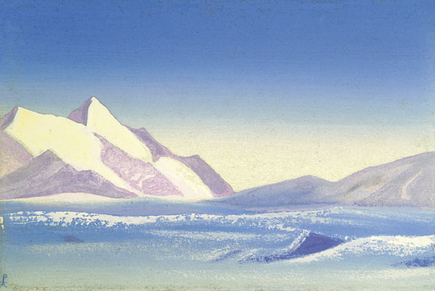 Н.К. Рерих. Тибет [Сиреневые тени]. 1942