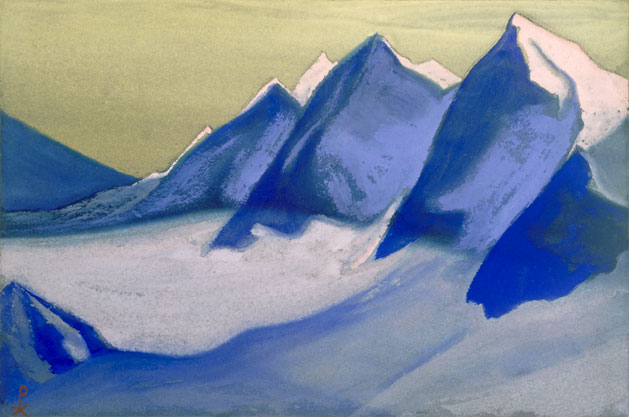 Н.К. Рерих. Гималаи [Ледник]. 1942