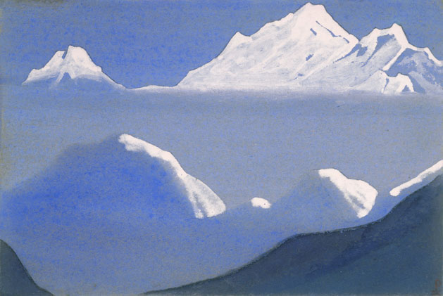 Н.К. Рерих. Гималаи [Музыка снежных вершин]. 1938