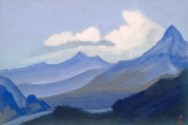 Н.К. Рерих. Гималаи [Туманы в горах]. 1946