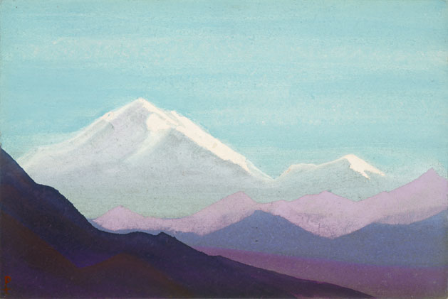 Н.К. Рерих. Гималаи [Чистые снега]. 1938