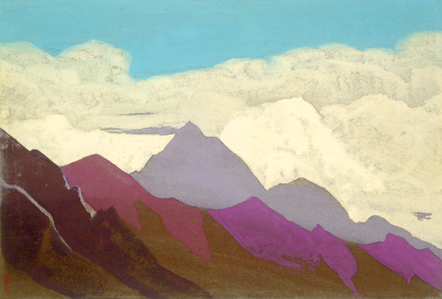 Н.К. Рерих. Гималаи [В облачном океане]. 1938