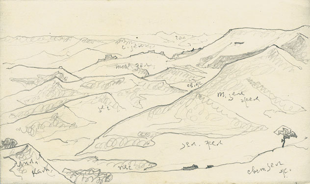 Холмистый рельеф. 1920–1930-е