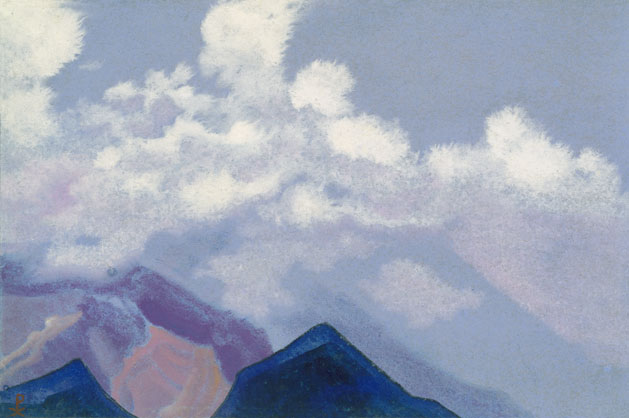 Н.К. Рерих. Гималаи [Облака над пиками]. 1935–1936
