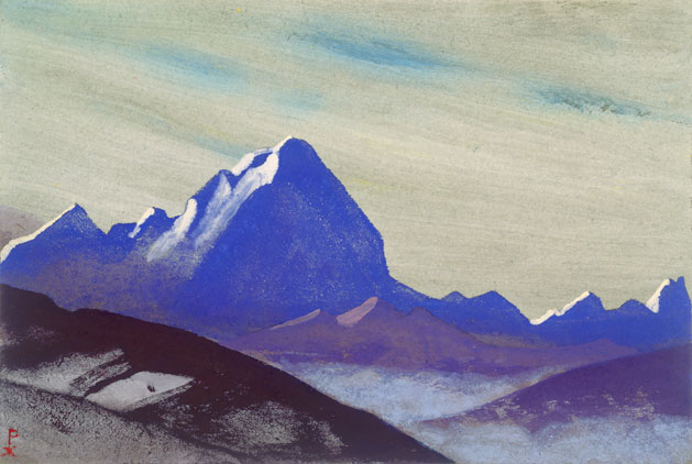 Н.К. Рерих. Гималаи [Синий утес]. 1938