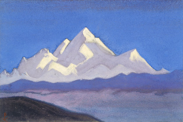 Н.К. Рерих. Эверест [Снеговой гигант]. 1944