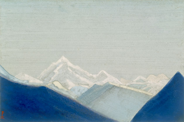 Н.К. Рерих. Гималаи [Белое царство]. 1938