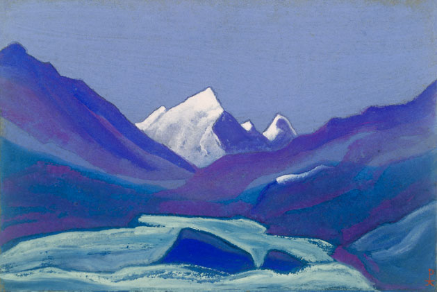 Н.К. Рерих. Гималаи [Высокие снега]. 1943