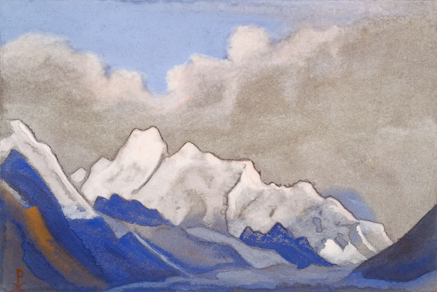 Н.К. Рерих. Гималаи [Приграничные снега]. 1946