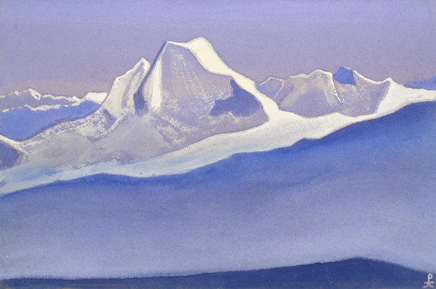 Н.К. Рерих. Гималаи [Горы за туманом]. 1942