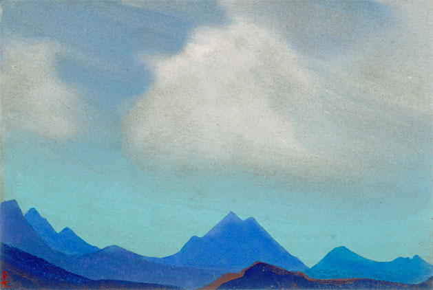 Н.К. Рерих. Гималаи [Облака над горами]. 1937