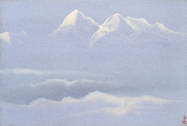 Н.К. Рерих. Гималаи [Серебристые горы]. 1941