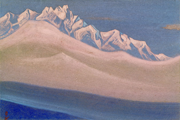 Н.К. Рерих. Гималаи [Волны света]. 1944