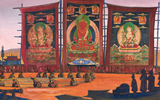 Монгольский цам (Религиозная церемония). 1927–1928