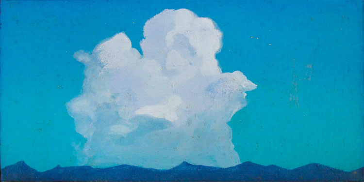 С.Н.Рерих. Белое облако. 1930–1940-е