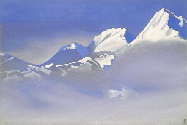 Н.К. Рерих. Гималаи [Заоблачные горы]. 1938