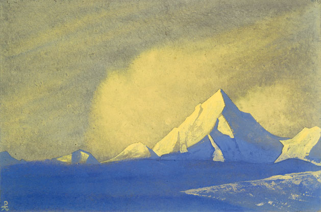 Н.К. Рерих. Гималаи [Золото рассвета]. 1938